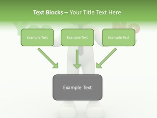 Tie Right Character PowerPoint Template