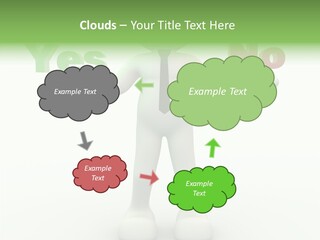 Tie Right Character PowerPoint Template