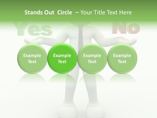 Tie Right Character PowerPoint Template