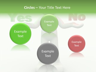 Tie Right Character PowerPoint Template