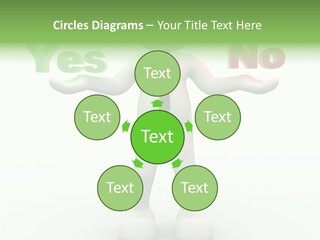 Tie Right Character PowerPoint Template