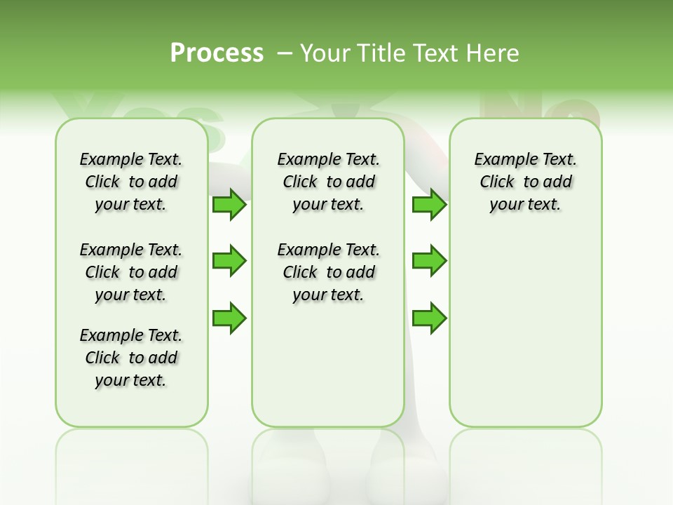 Tie Right Character PowerPoint Template
