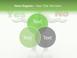 Tie Right Character PowerPoint Template