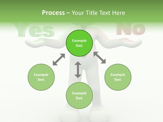 Tie Right Character PowerPoint Template