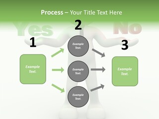 Tie Right Character PowerPoint Template