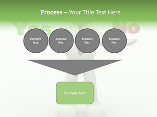 Tie Right Character PowerPoint Template