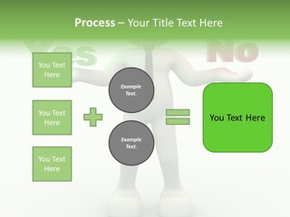 Tie Right Character PowerPoint Template