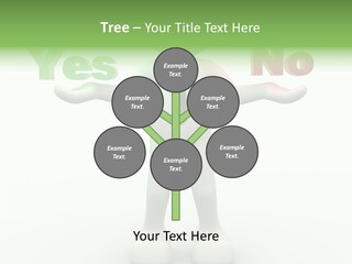 Tie Right Character PowerPoint Template
