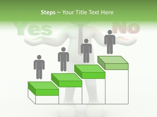 Tie Right Character PowerPoint Template