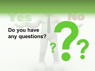 Tie Right Character PowerPoint Template