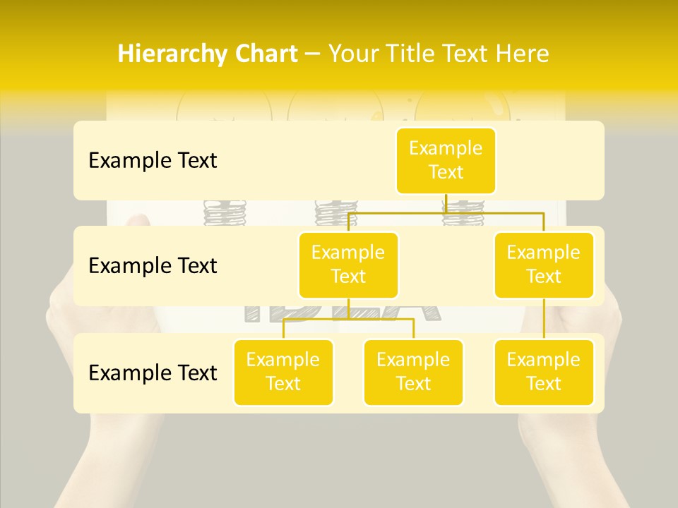 Showing Lamp Page PowerPoint Template
