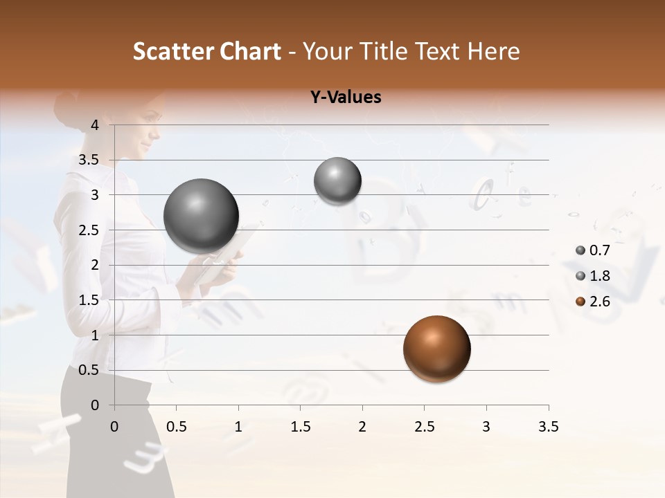 Women Pressing Businessman PowerPoint Template