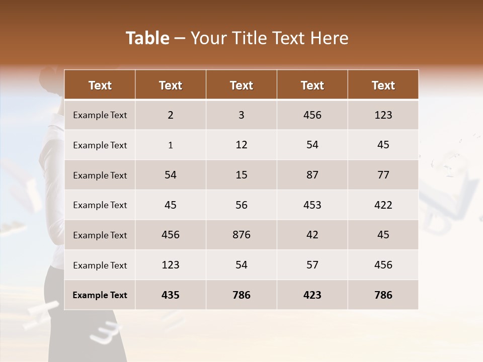 Women Pressing Businessman PowerPoint Template