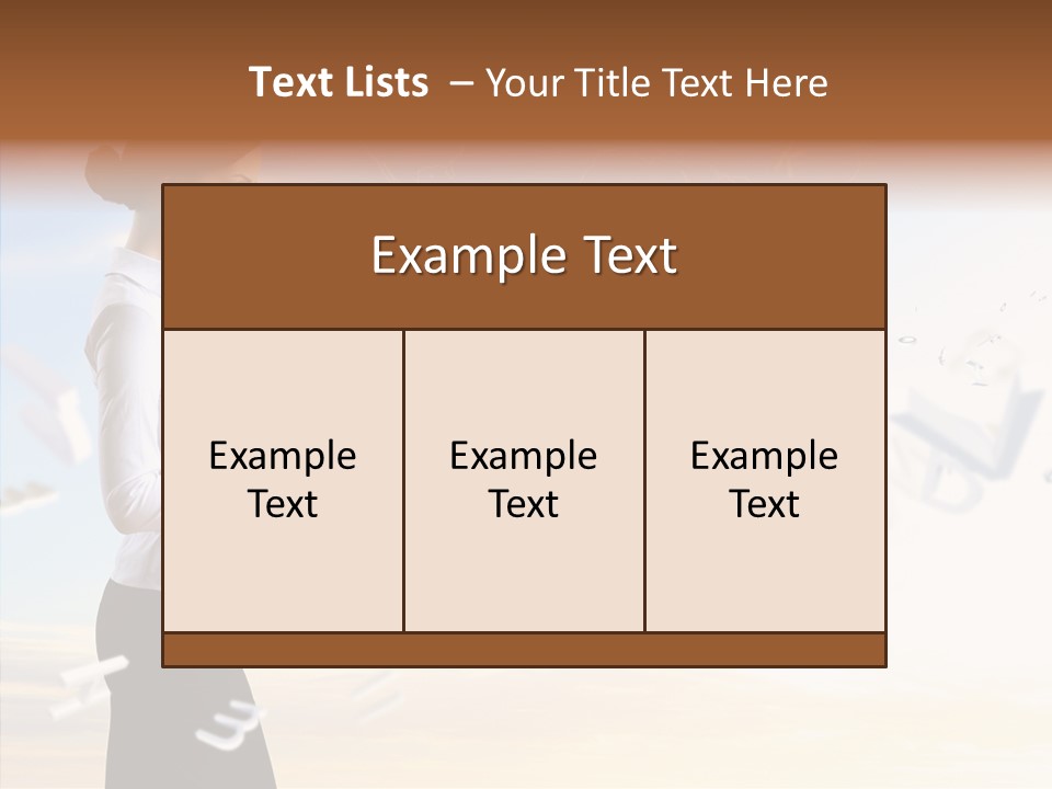 Women Pressing Businessman PowerPoint Template