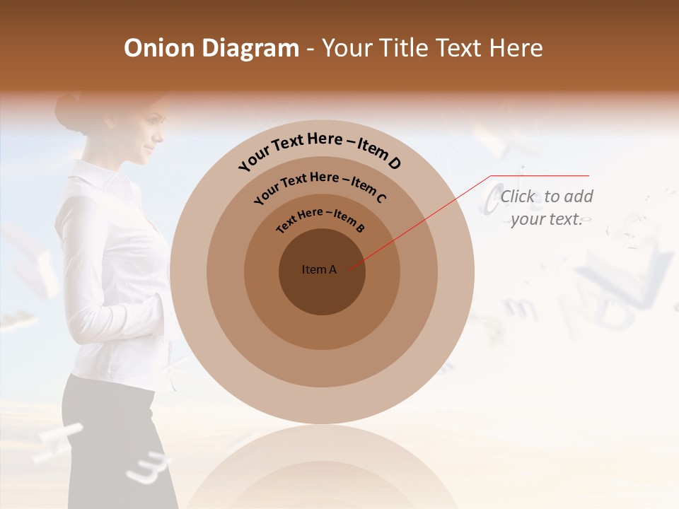 Women Pressing Businessman PowerPoint Template