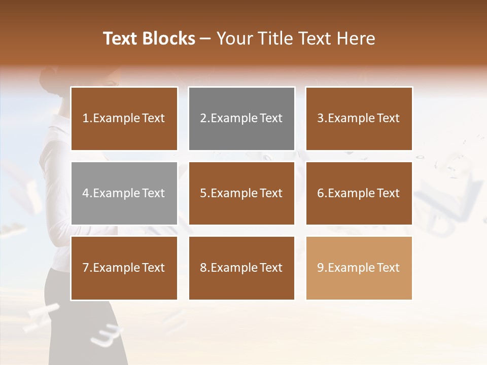 Women Pressing Businessman PowerPoint Template