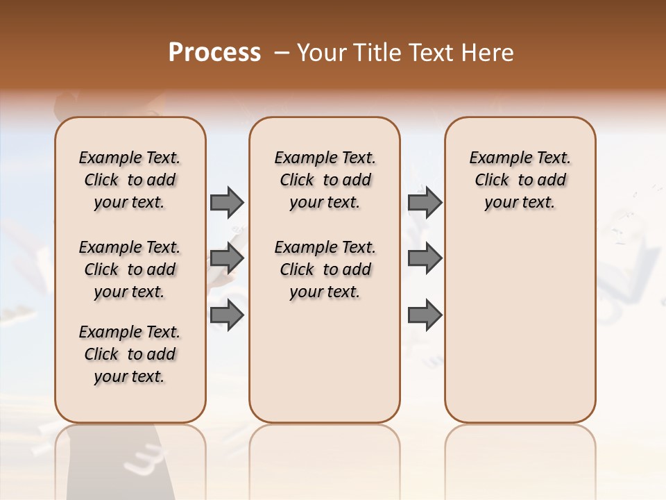 Women Pressing Businessman PowerPoint Template