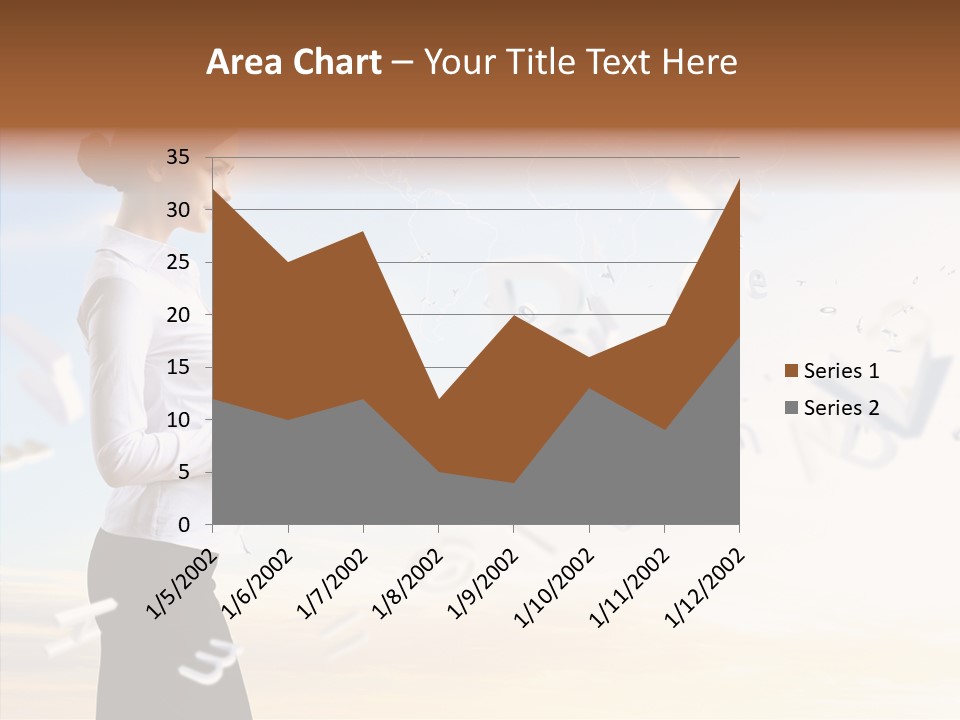Women Pressing Businessman PowerPoint Template