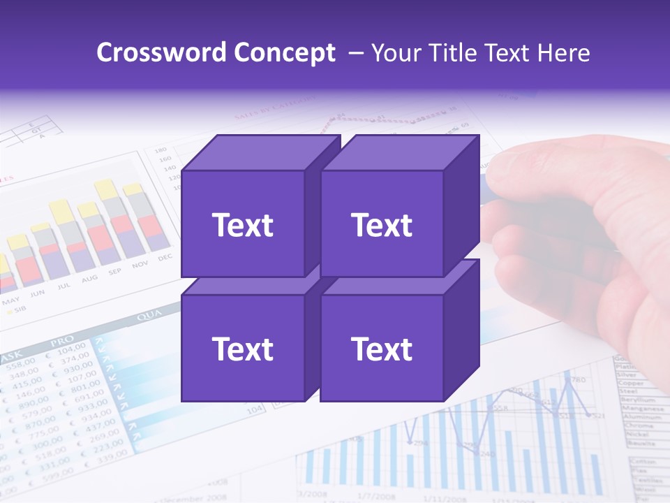 Blue Stock Market PowerPoint Template