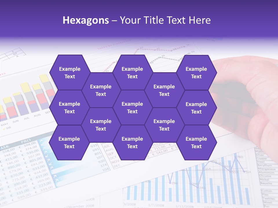Blue Stock Market PowerPoint Template