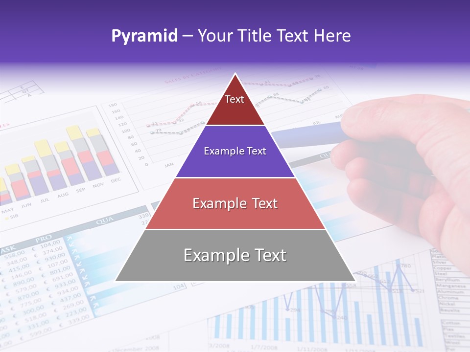 Blue Stock Market PowerPoint Template