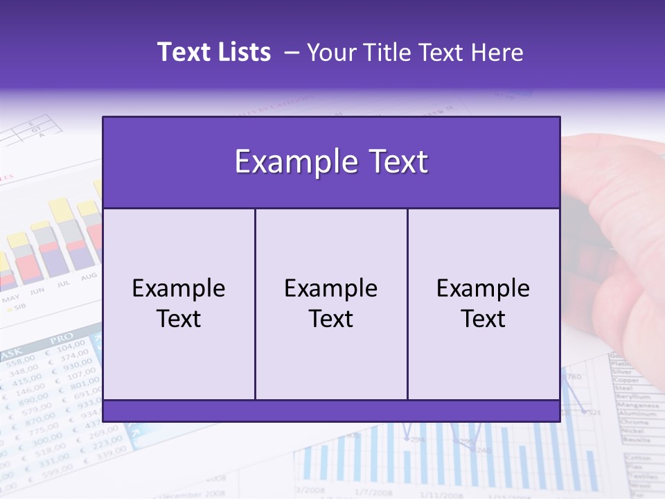 Blue Stock Market PowerPoint Template