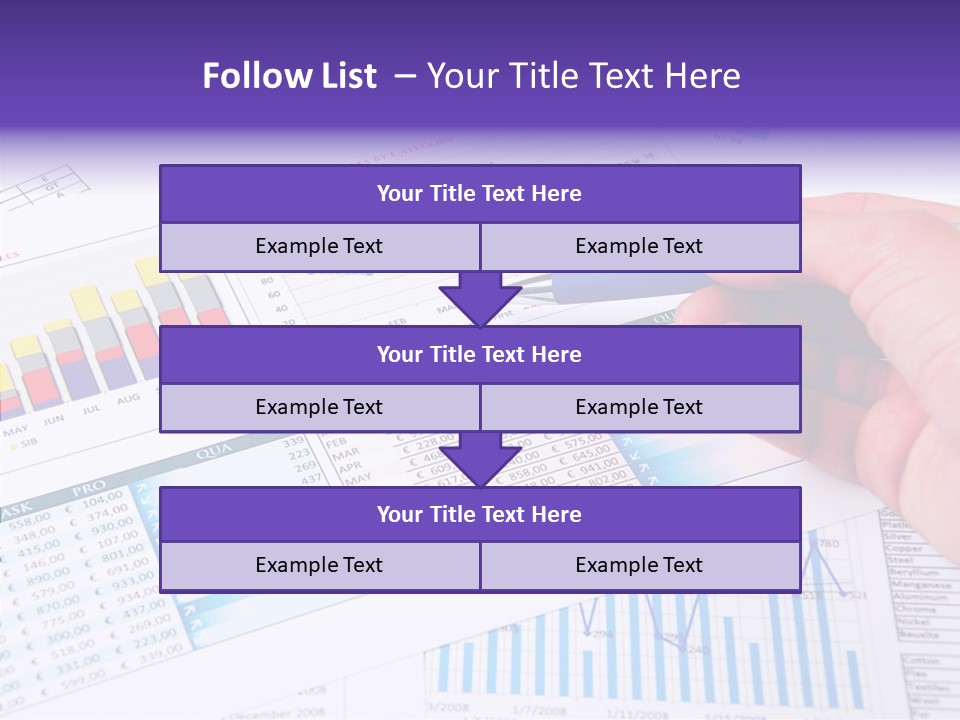 Blue Stock Market PowerPoint Template