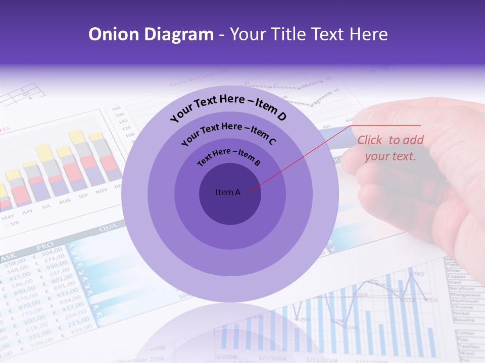 Blue Stock Market PowerPoint Template