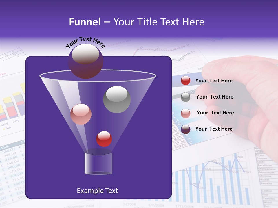 Blue Stock Market PowerPoint Template