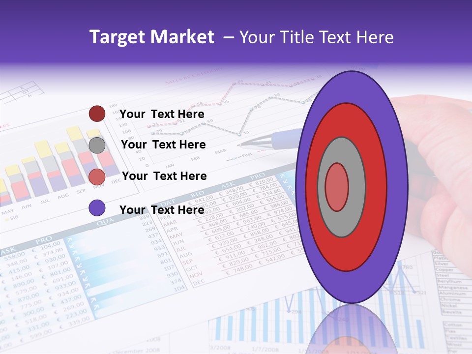 Blue Stock Market PowerPoint Template