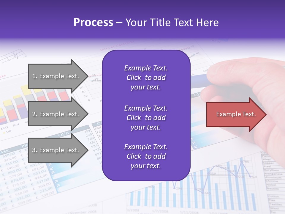 Blue Stock Market PowerPoint Template