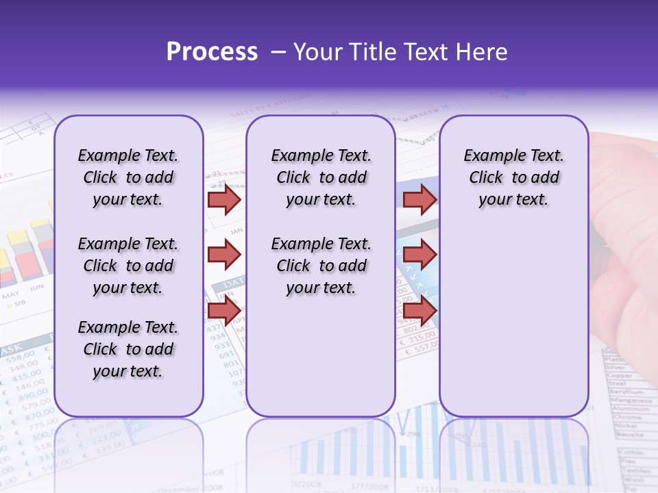 Blue Stock Market PowerPoint Template