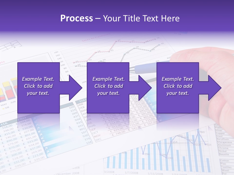 Blue Stock Market PowerPoint Template