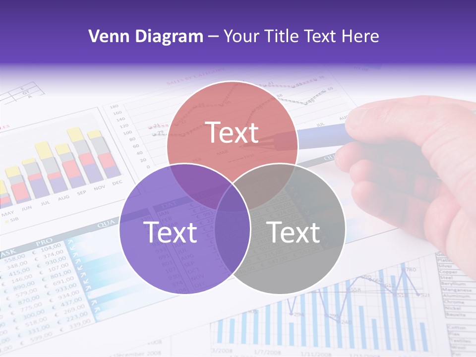 Blue Stock Market PowerPoint Template