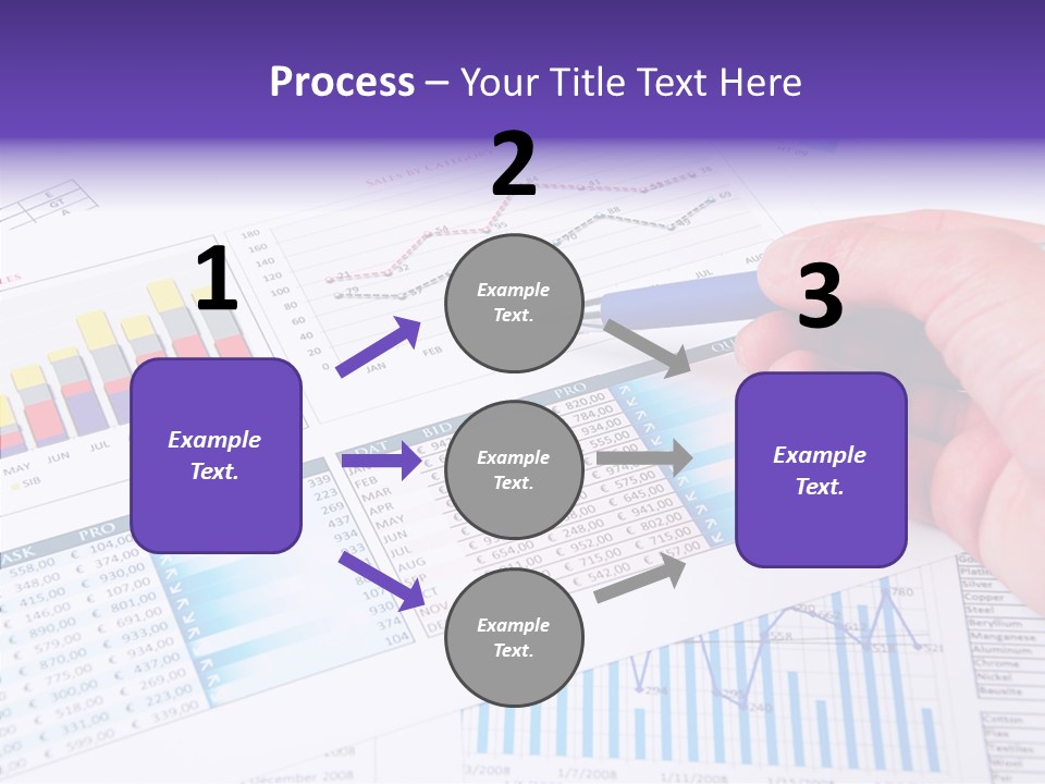 Blue Stock Market PowerPoint Template
