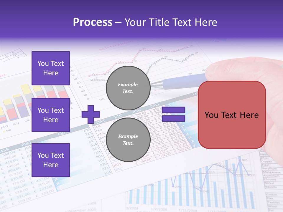Blue Stock Market PowerPoint Template