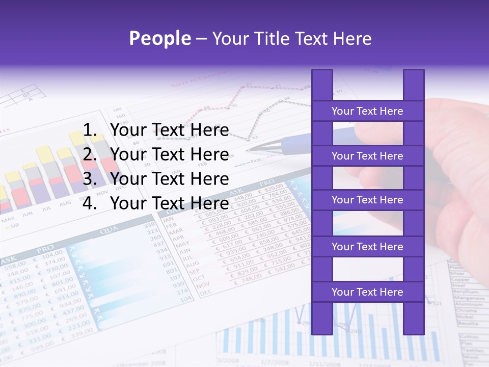 Blue Stock Market PowerPoint Template