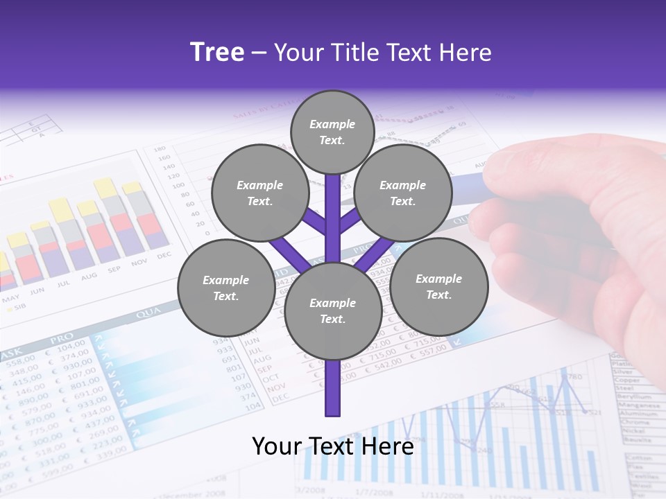 Blue Stock Market PowerPoint Template
