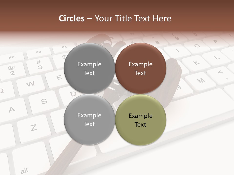 Internet Hammer Password PowerPoint Template