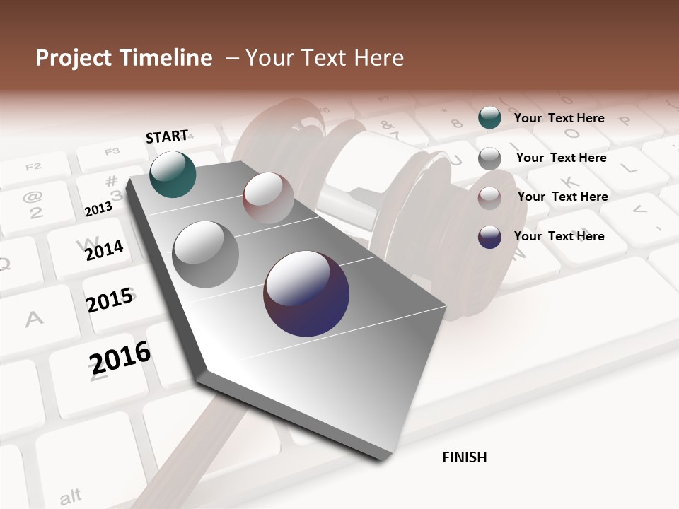 Internet Hammer Password PowerPoint Template