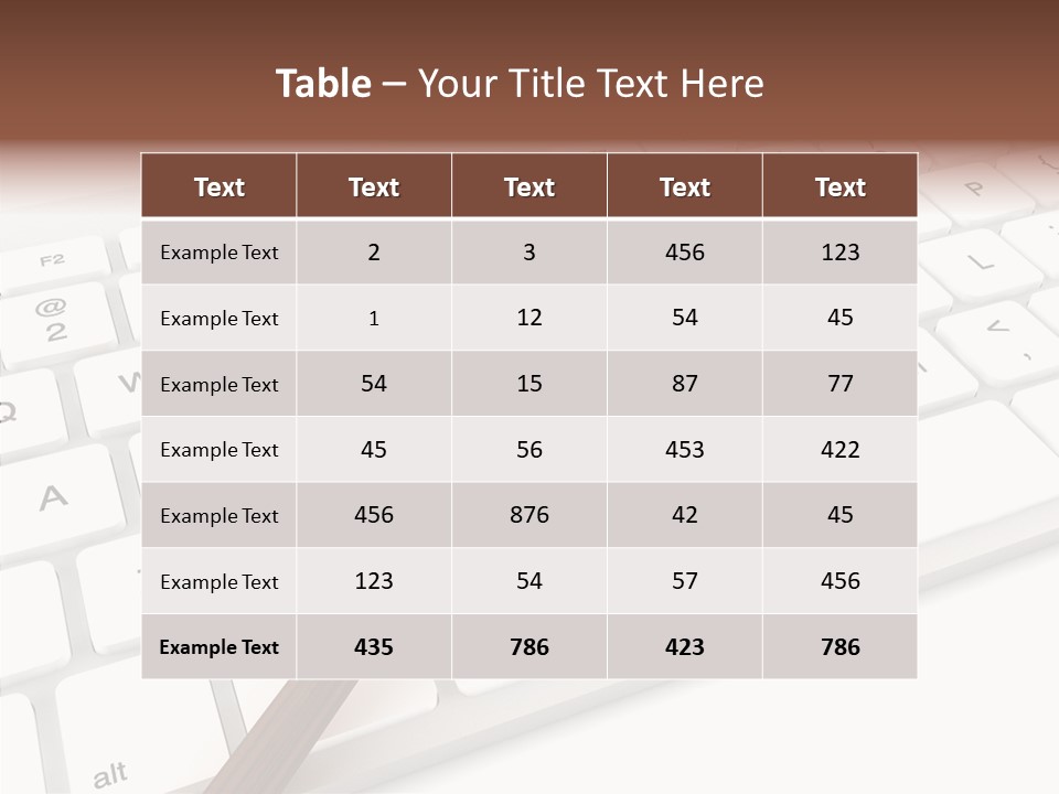 Internet Hammer Password PowerPoint Template