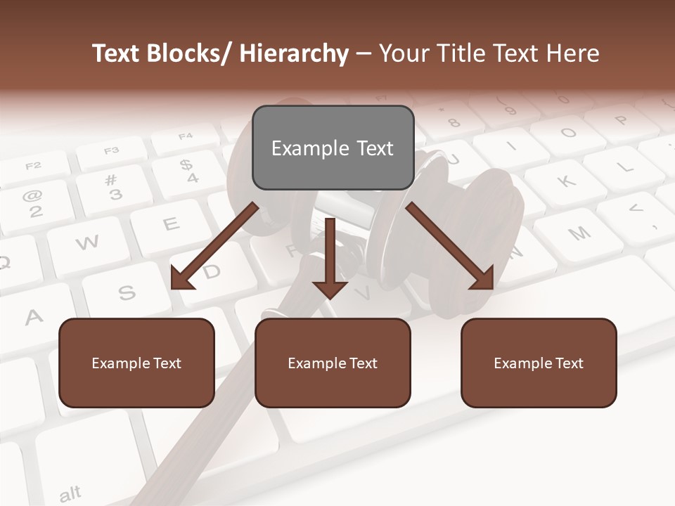 Internet Hammer Password PowerPoint Template