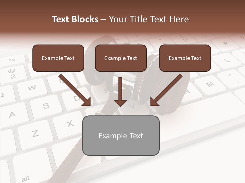 Internet Hammer Password PowerPoint Template