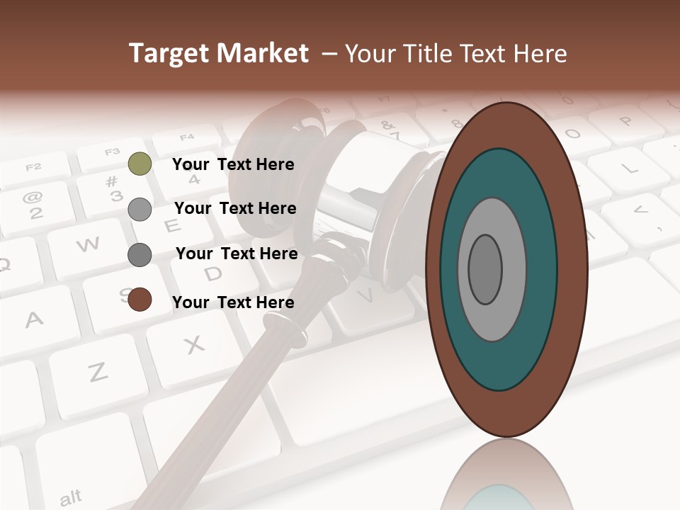 Internet Hammer Password PowerPoint Template