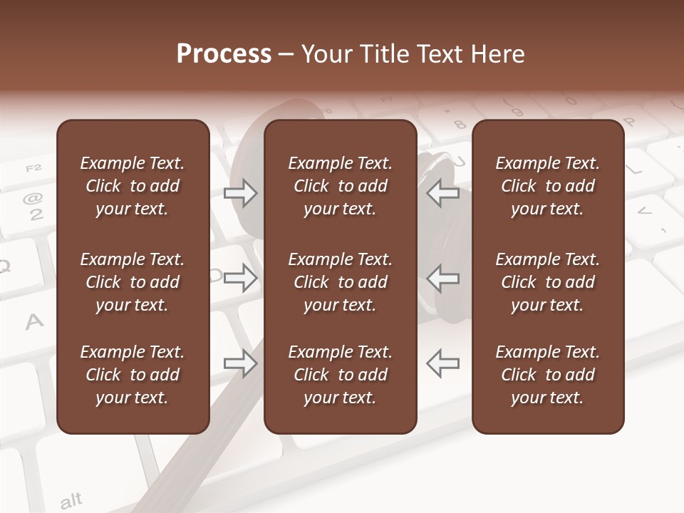 Internet Hammer Password PowerPoint Template