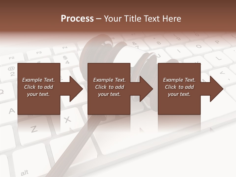 Internet Hammer Password PowerPoint Template