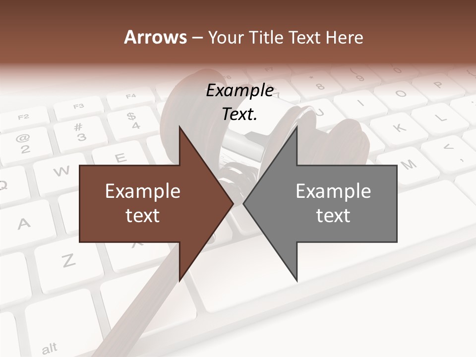 Internet Hammer Password PowerPoint Template