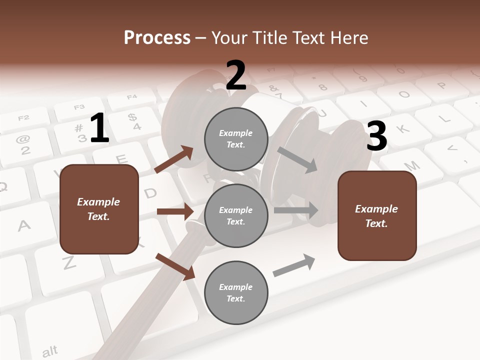 Internet Hammer Password PowerPoint Template