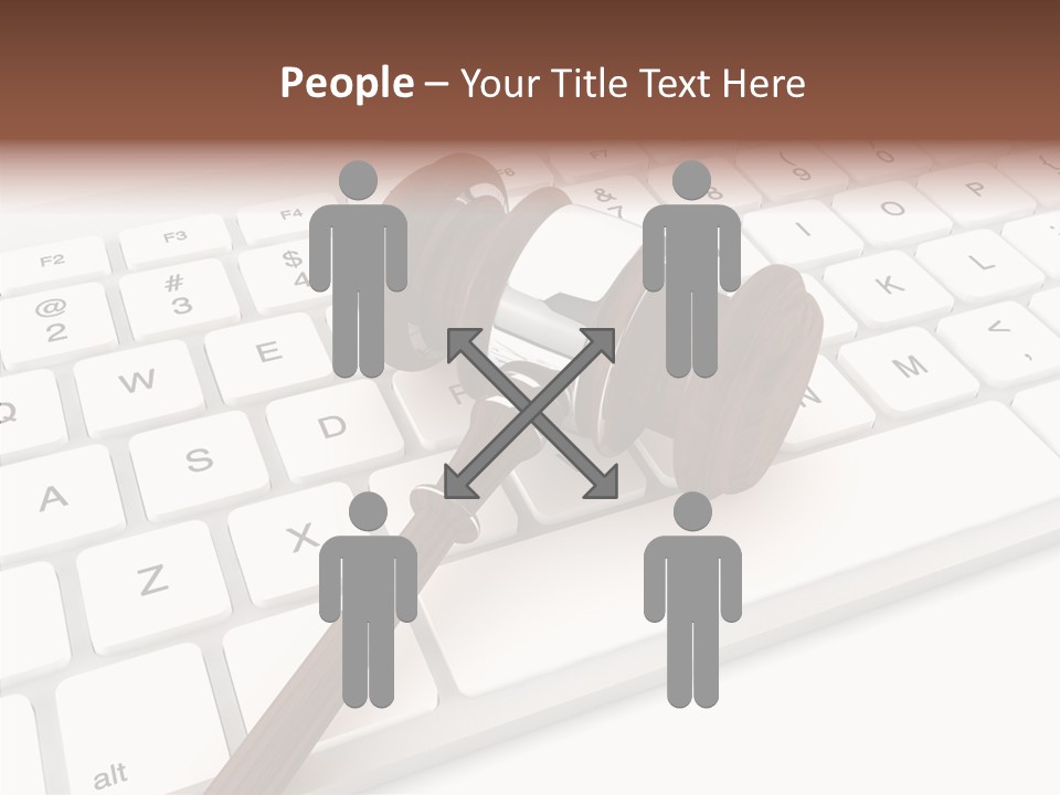 Internet Hammer Password PowerPoint Template