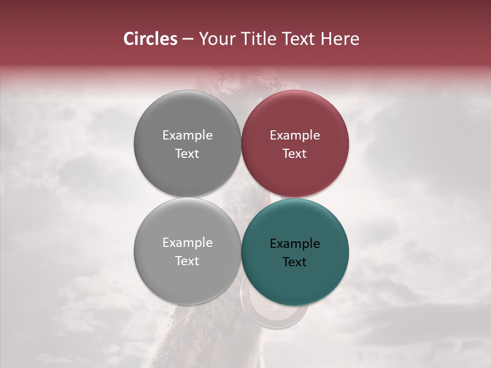 Goal Athlete Challenge PowerPoint Template